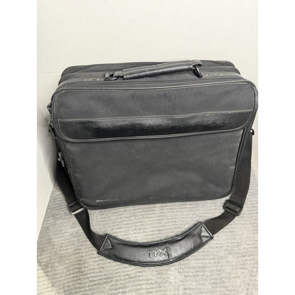 Large DELL Laptop Nylon Briefcase Bag. DN22 Shoulder Carrying Case.